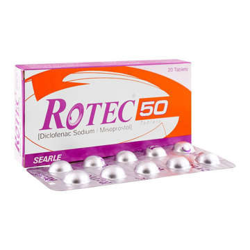 Picture of Rotec 50mg Tab 10x2s